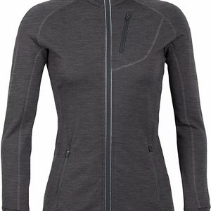 Icebreaker xl quantum hooded long sleeve jacket